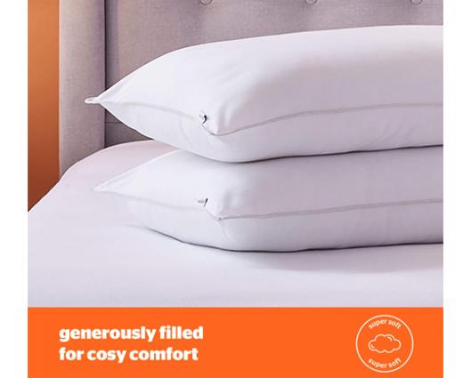 Silentnight Premium Warm and Cosy Pillow Pair