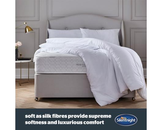 Double - Silentnight Soft as Silk Duvet - 10.5 Tog