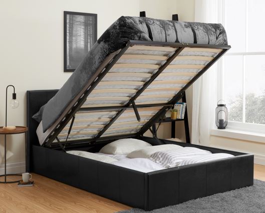 Berlin Ottoman Bed - Black