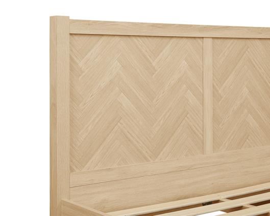 Herringford Bed - Oak