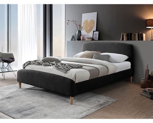 Otley Bed Charcoal