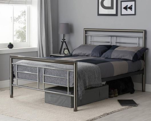 Montana Bed Silver