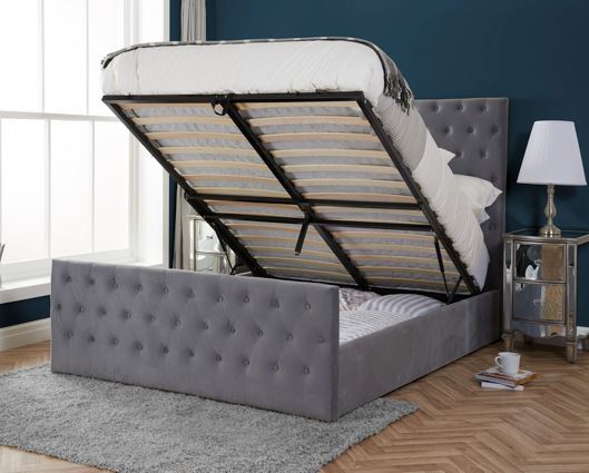 Marquis Ottoman Bed Grey