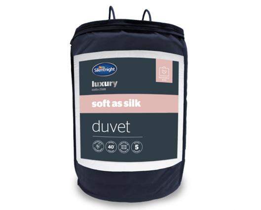 Single - Silentnight Soft as Silk Duvet - 10.5 Tog