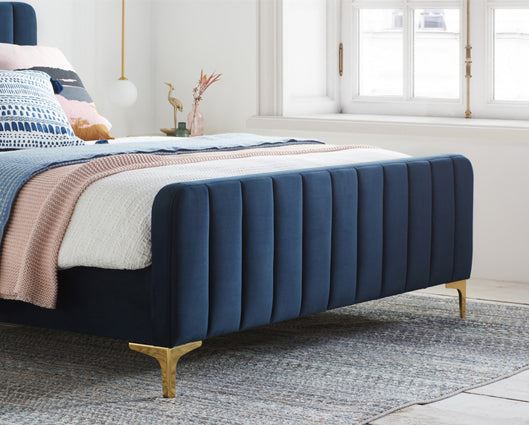 Alexander Bed Blue