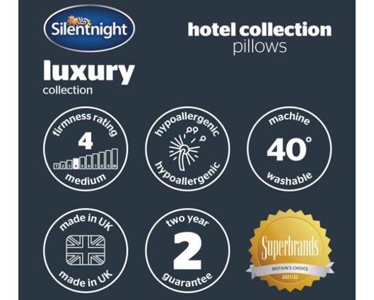 Silentnight Luxury Hotel Collection Pillow Pair