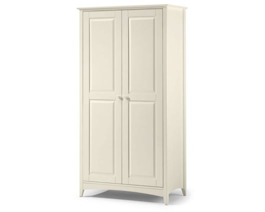 Cameo 2 Door Wardrobe - White