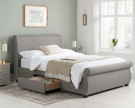 Lancaster Bed Grey