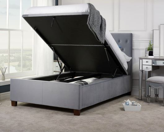 Cologne Ottoman Bed Grey