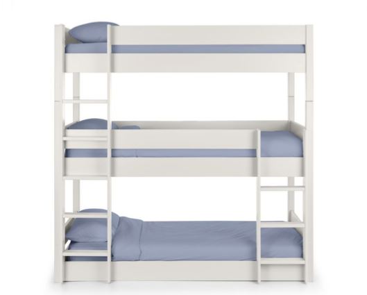 Trio Bunk - White