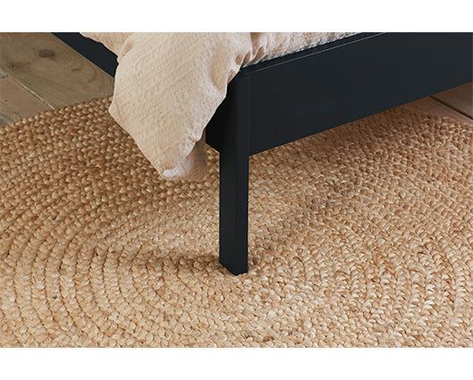 Margot Rattan Bed - Black