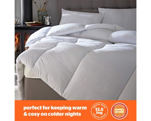 Double - Silentnight Warm and Cosy Duvet - 13.5 Tog