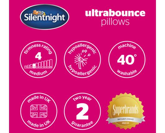 Silentnight Ultrabounce Pillow - 6 Pack