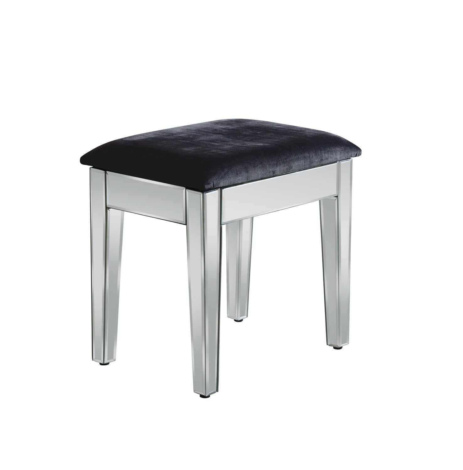 Valencia Stool - Mirrored