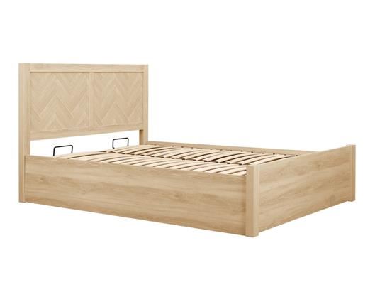 Herringford Ottoman Bed - Oak