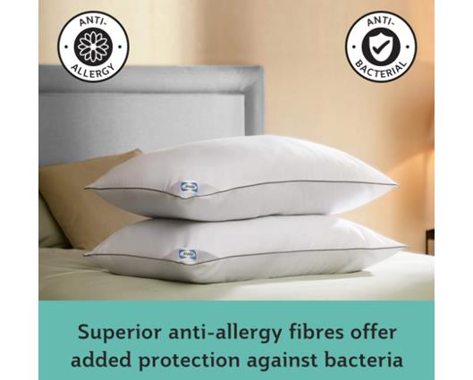 Sealy Anti-Allergy Pillows 2 Pack