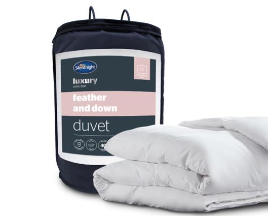 Superking - Silentnight Feather and Down 10.5 tog Duvet