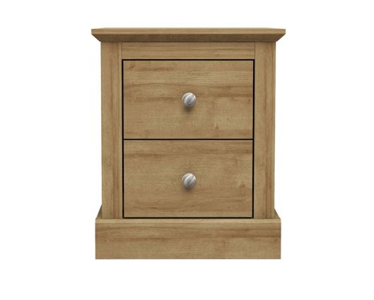 Devon Bedside Cabinet - Oak