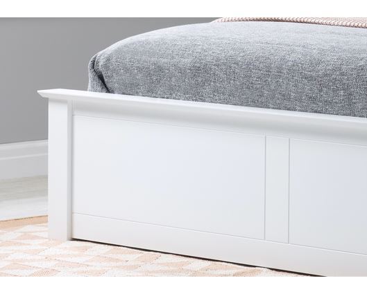 Phoenix Ottoman Bed - White