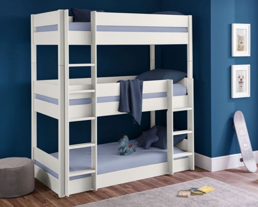 Trio Bunk - White