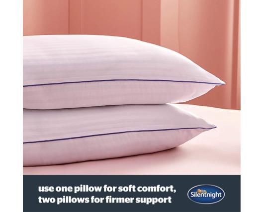 Silentnight Hotel Collection Piped Pillow - 4 Pack