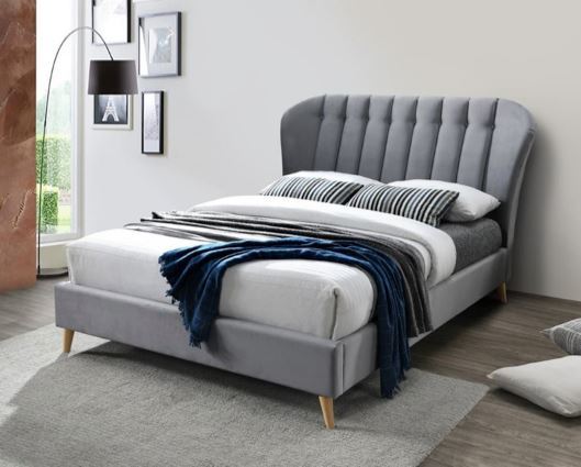 Elm Bed Grey