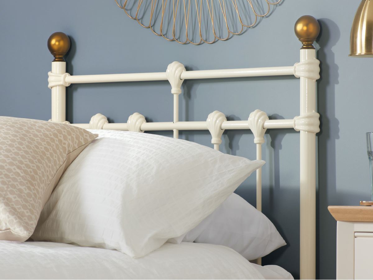 Atlas Bed - Cream