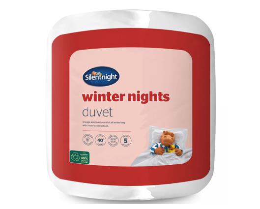 Single - Silentnight Winter Nights Duvet - 12 tog