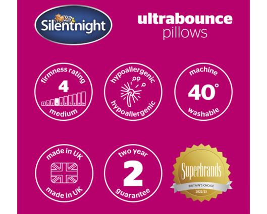 Silentnight Ultrabounce Pillow - 2 Pack