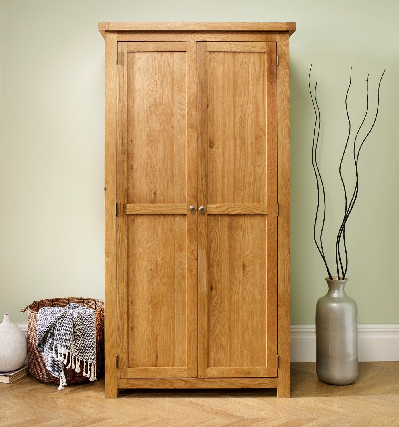 Woburn 2 Door Wardrobe - Oak