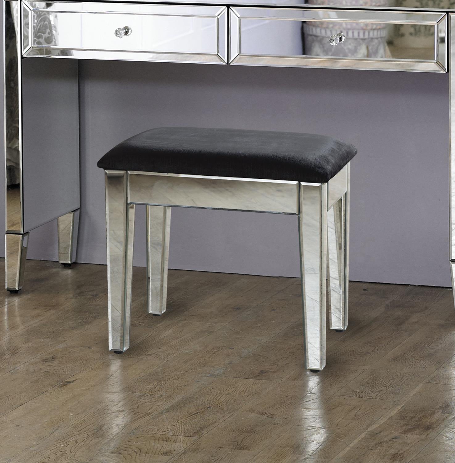 Valencia Stool - Mirrored