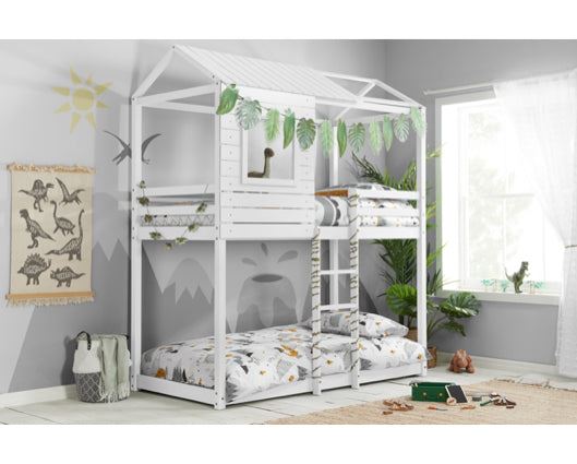 Adventure Bunk Bed - White