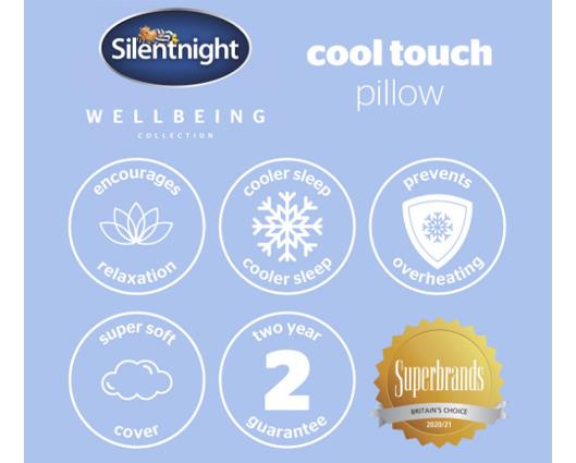 Silentnight Wellbeing Collection Cool Touch Pillow