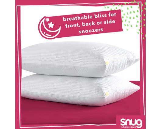 Snug Blissful Bedtime Pillow 4 Pack