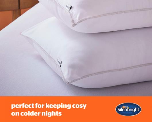 Silentnight Premium Warm and Cosy Pillow Pair