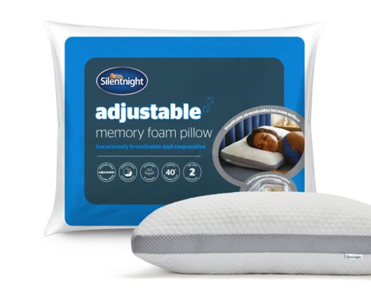 Silentnight Adjustable Memory Foam Pillow