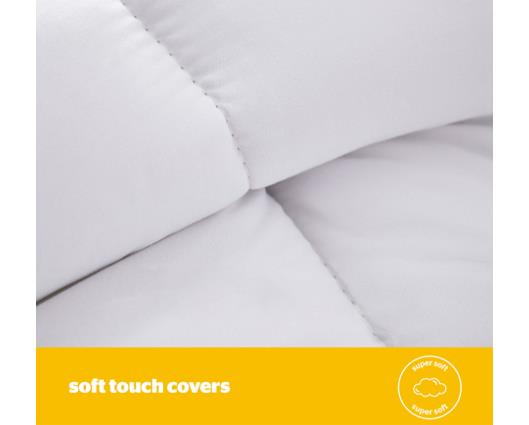 King - Silentnight Hollowfibre Duvet - 13.5 Tog