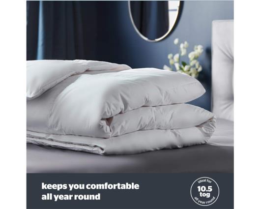 King - Silentnight Feather and Down 13.5 tog Duvet