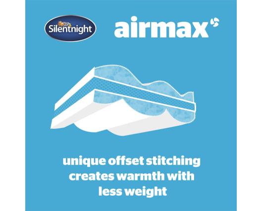 Double - Silentnight Airmax Duvet - 10.5 Tog