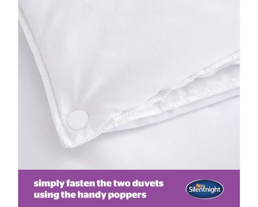 Single - Silentnight Deep Sleep All Seasons Duvets - 9+4.5 Tog