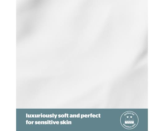 Superking - Silentnight Restore Natural Breathable Fitted Sheet