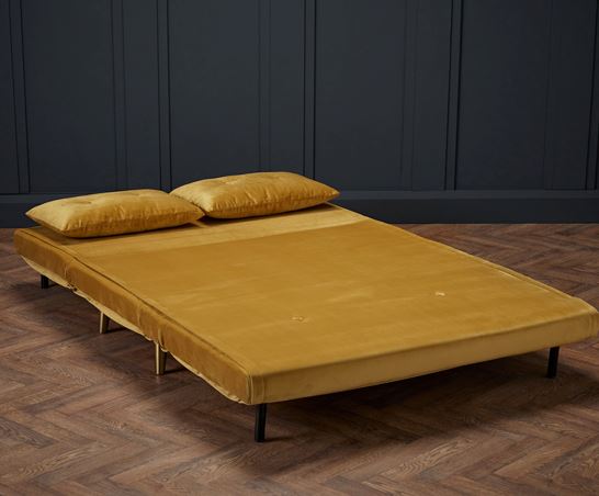 Madison Sofa Bed Mustard