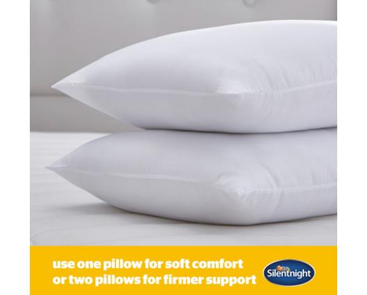 Silentnight Classic Hollowfibre Pillow - 2 Pack