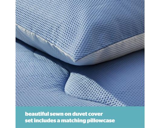 Single - Silentnight Seersucker Coverless Duvet 10.5 Tog