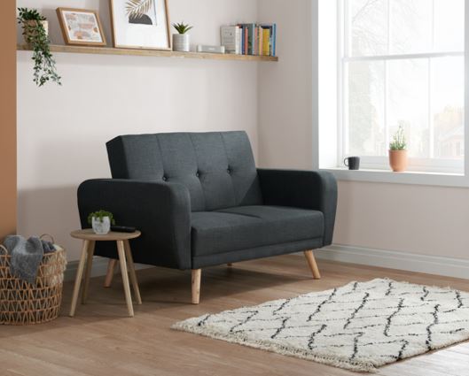 Farrow Medium Sofa Bed -  Grey