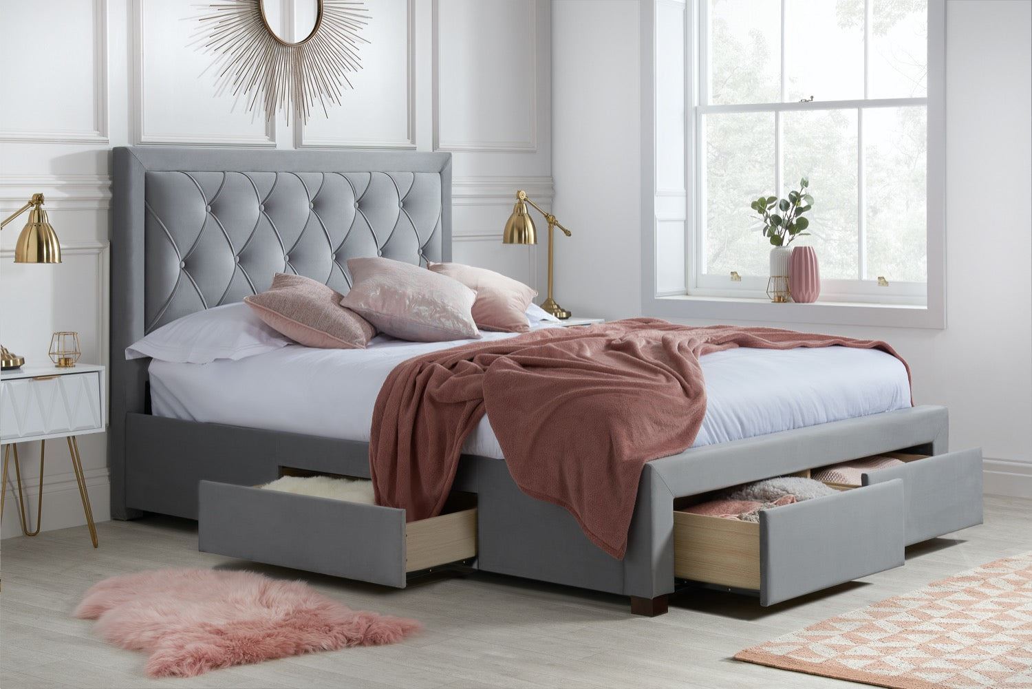 Woodbury Storage Bed