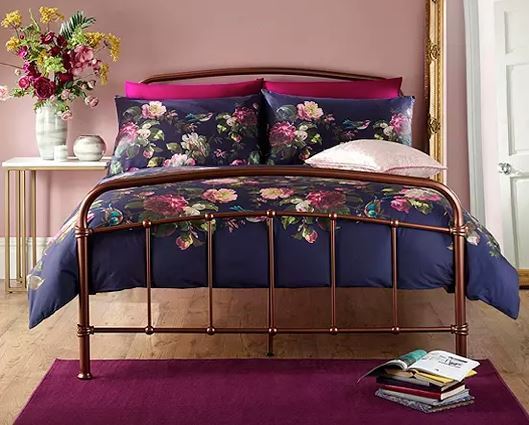 Halston Copper Bed