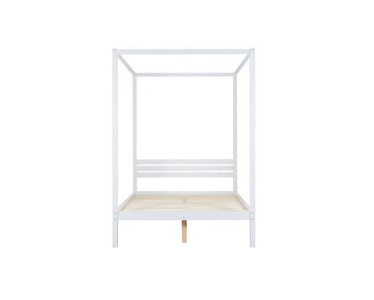 Mercia Four Poster Bed - White