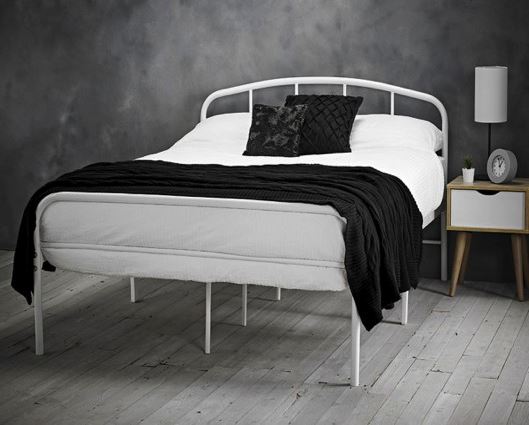 Milton Bed - White