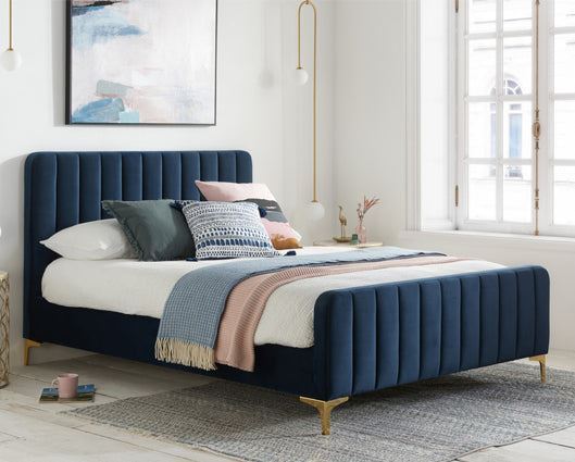 Alexander Bed Blue